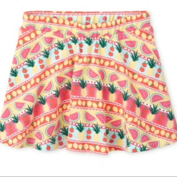 🍒4/$20 THE CHILDREN’S PLACE Girls Skort 🍉 🍍 🍋 5T - Picture 2 of 7